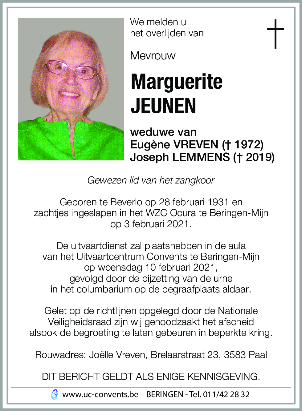 Marguerite Jeunen