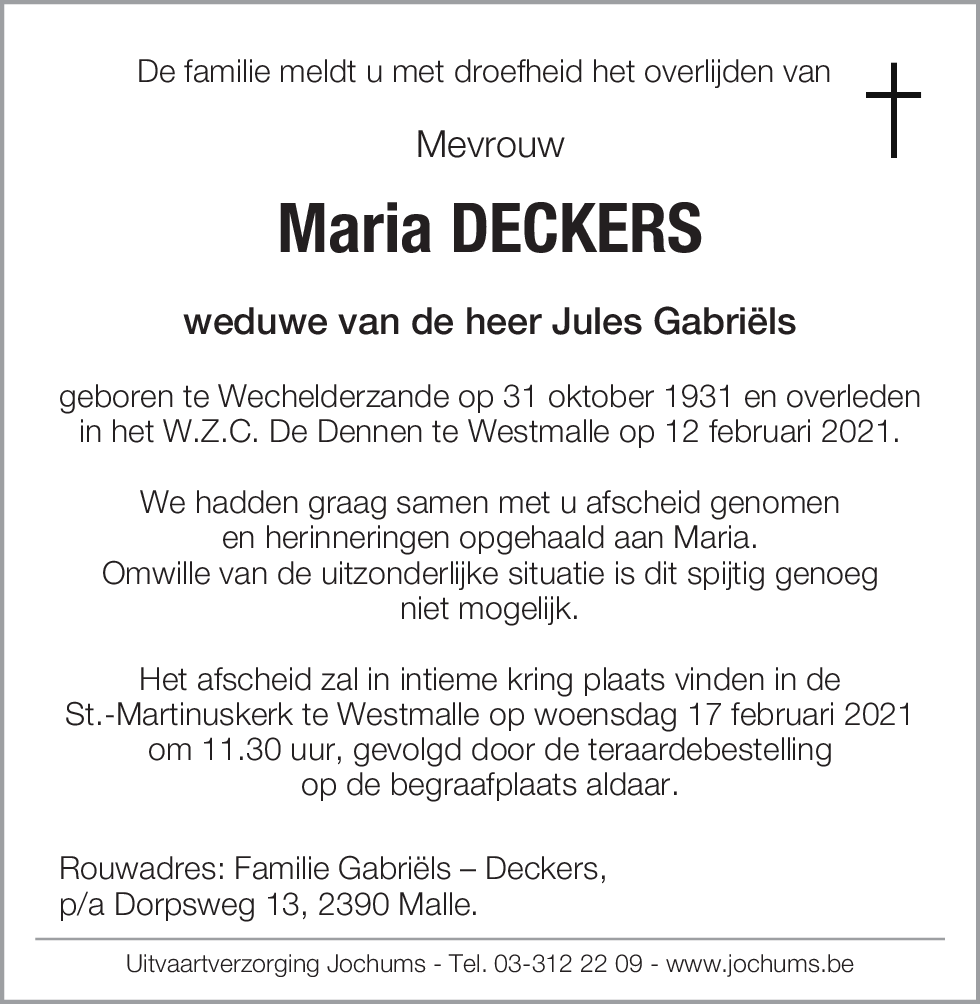 Maria Deckers