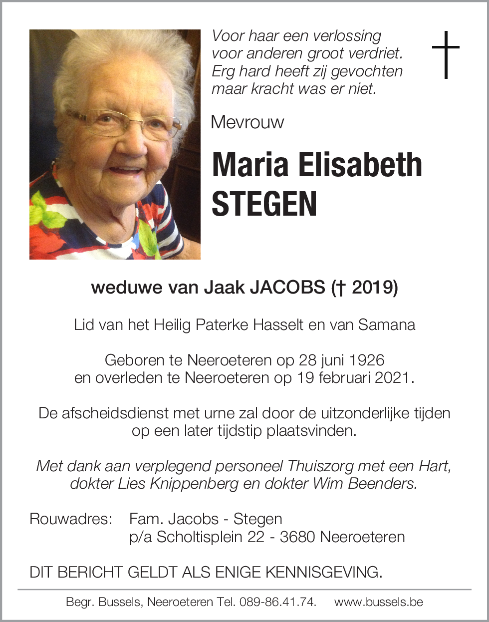 Maria Elisabeth Stegen