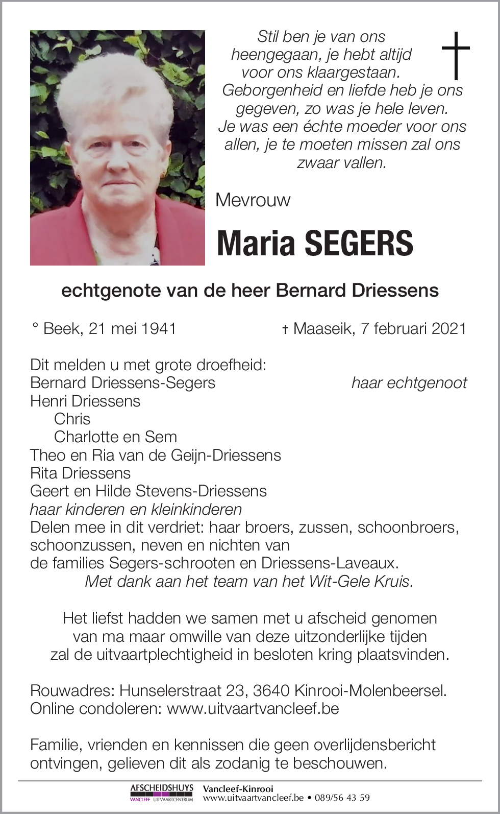 Maria Segers