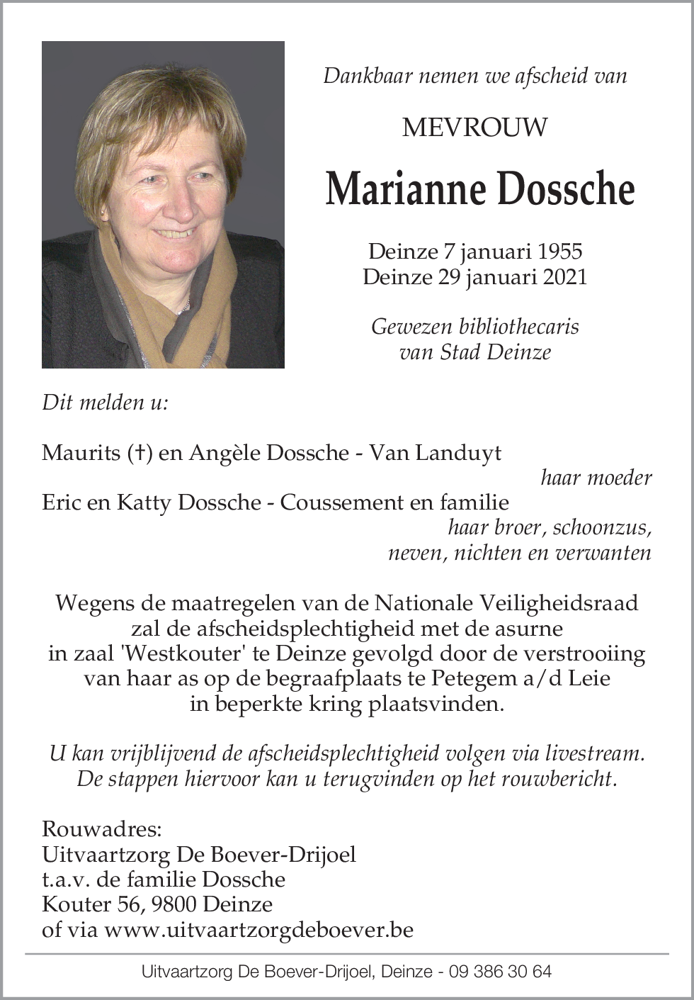 Marianne Dossche