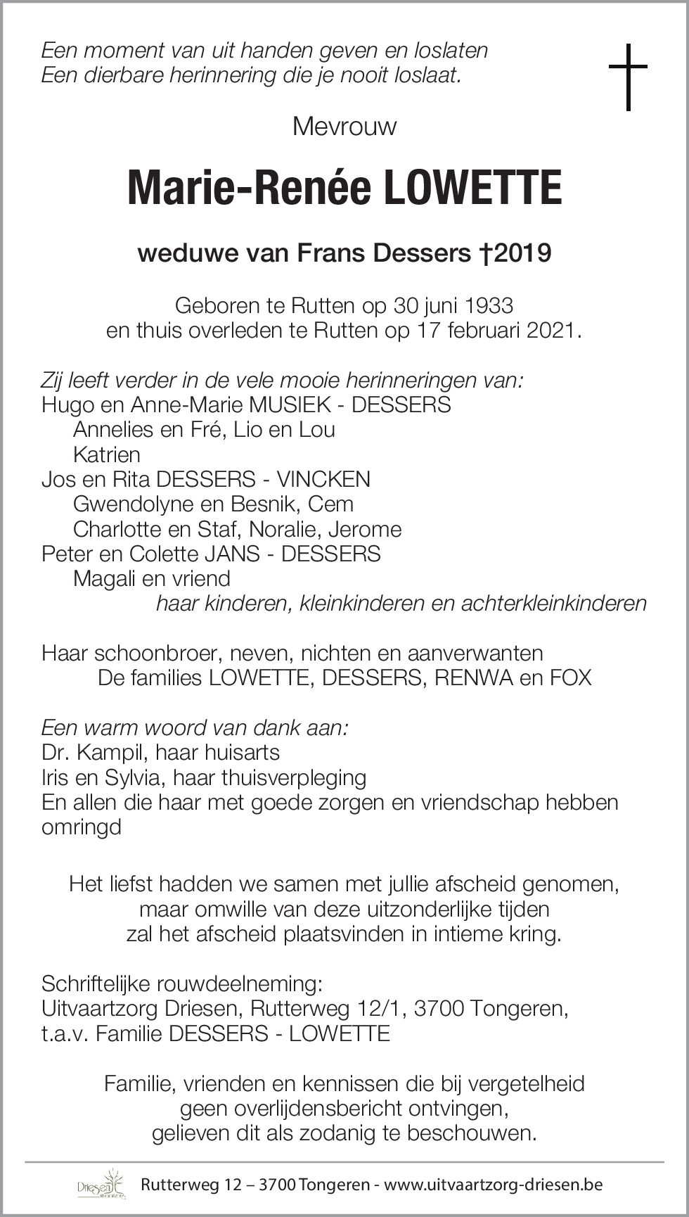 Marie-Renée Lowette