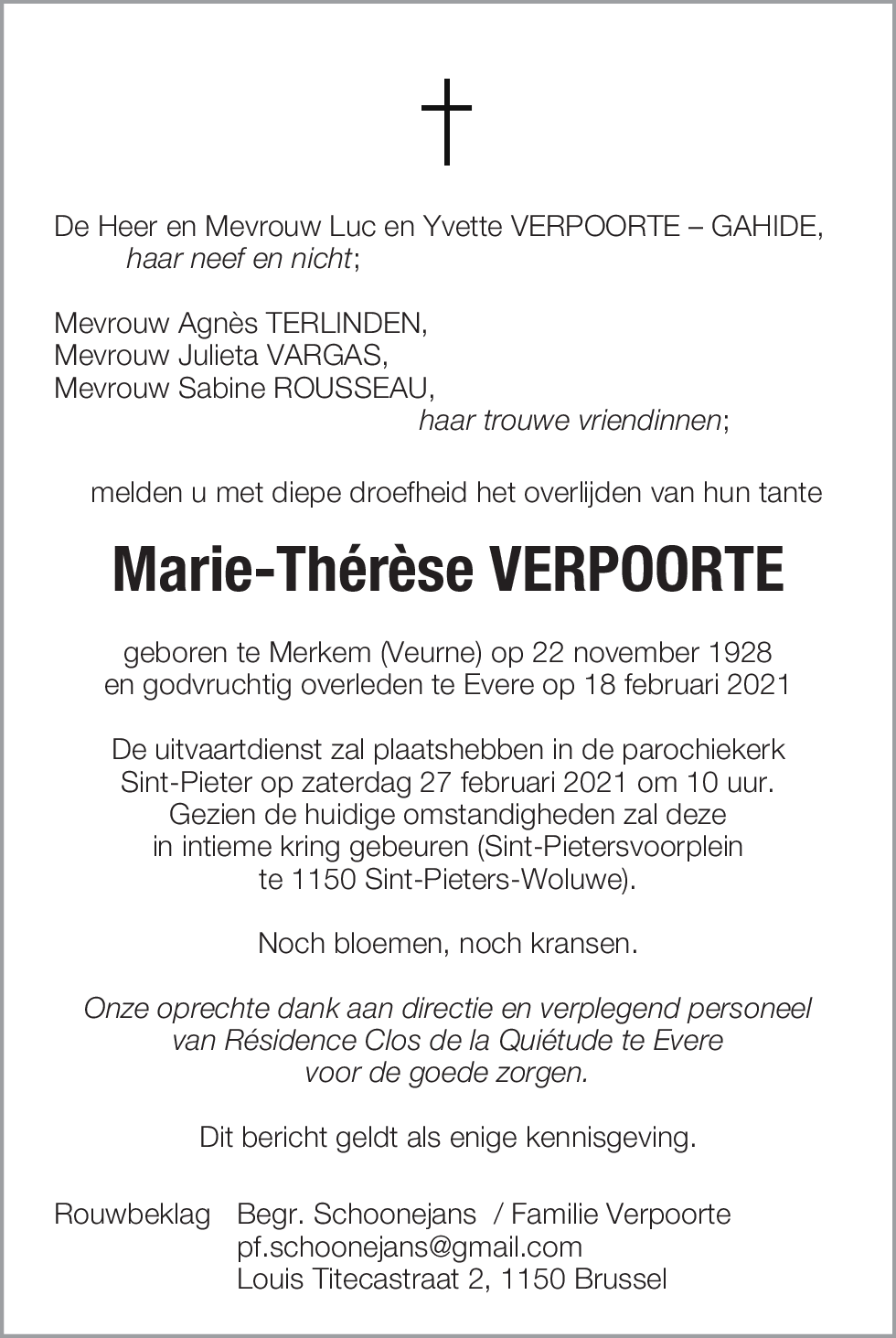 Marie-Thérèse Verpoorte