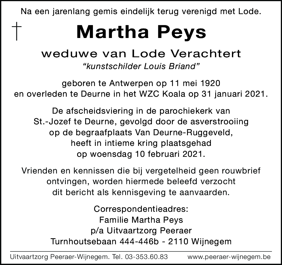 Martha Peys