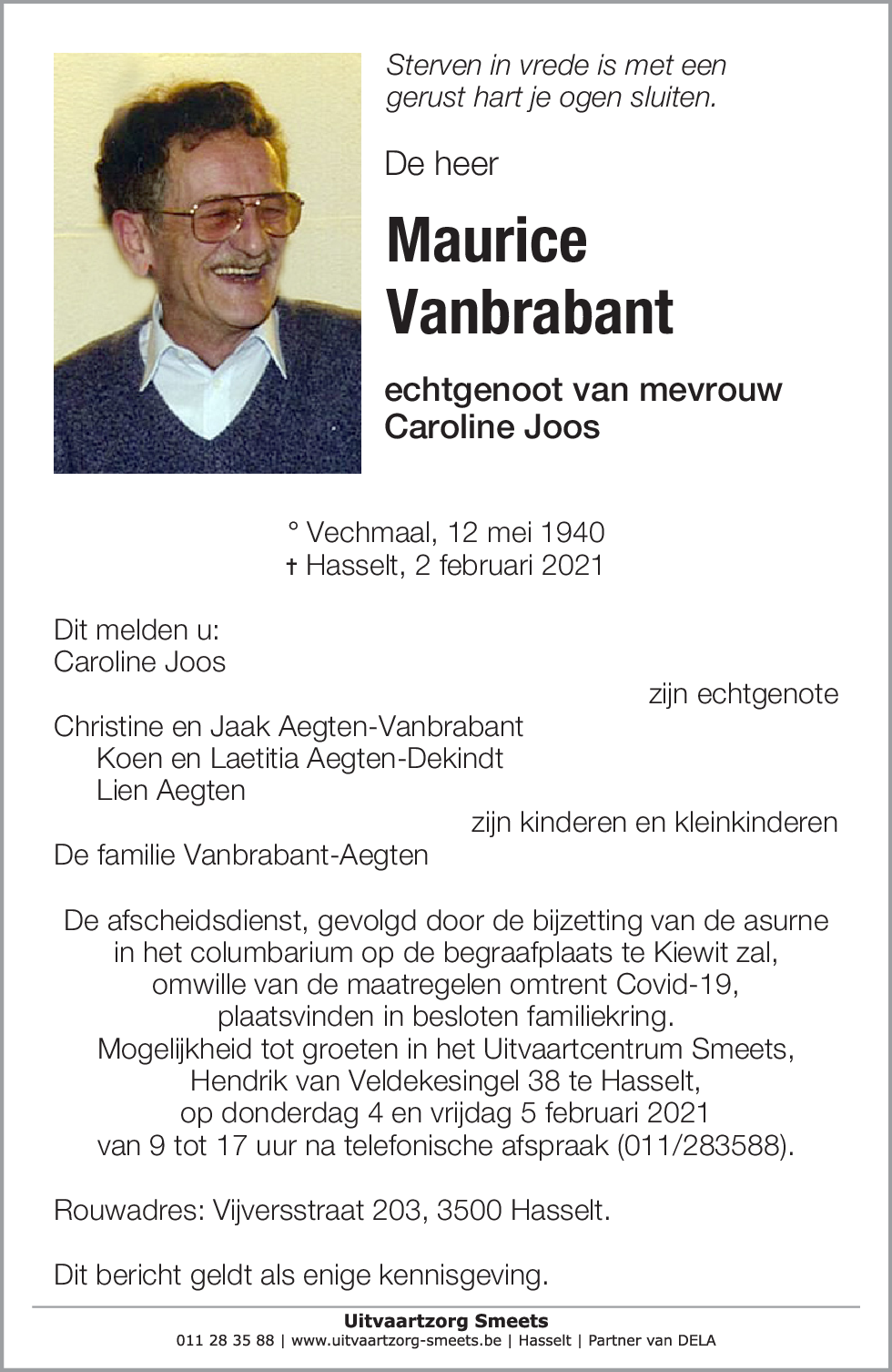Maurice Vanbrabant