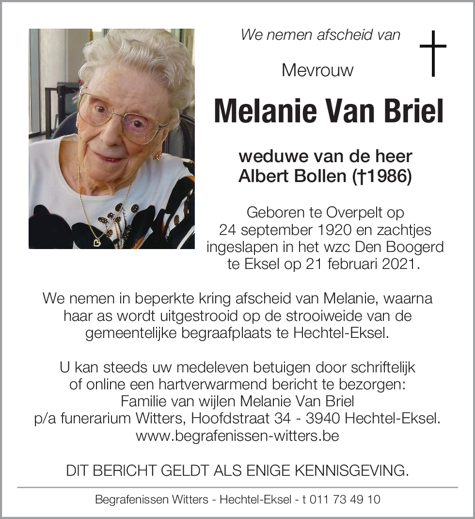 Melanie Van Briel