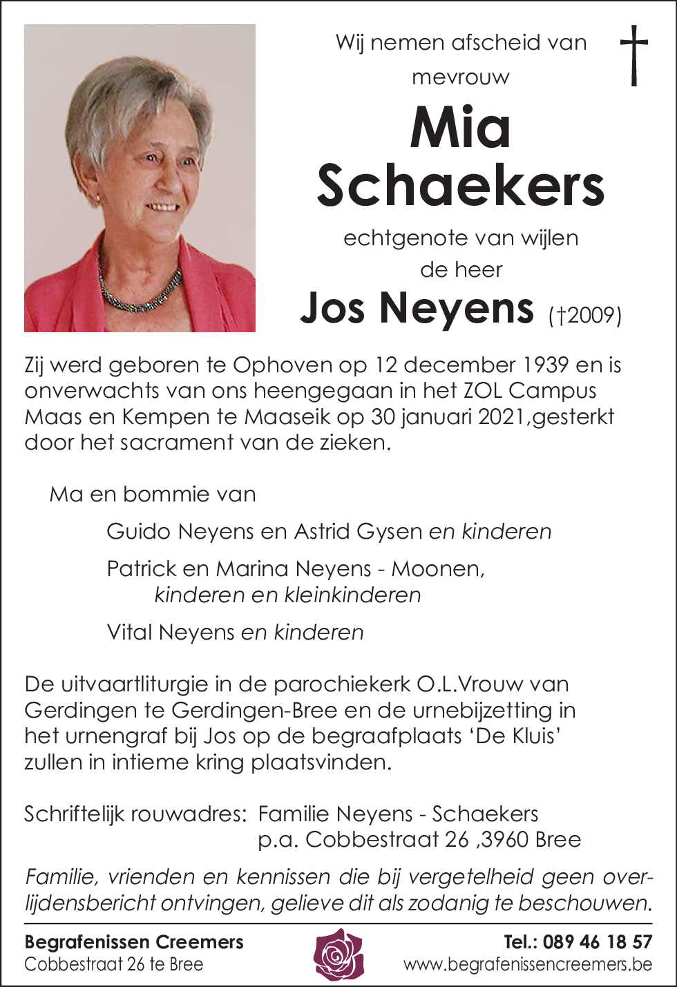 Mia Schaekers
