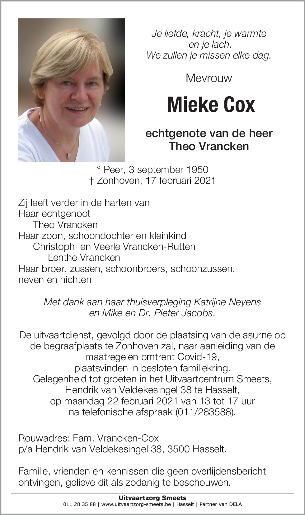 Mieke Cox