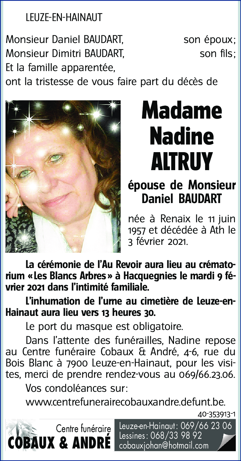 Nadine ALTRUY
