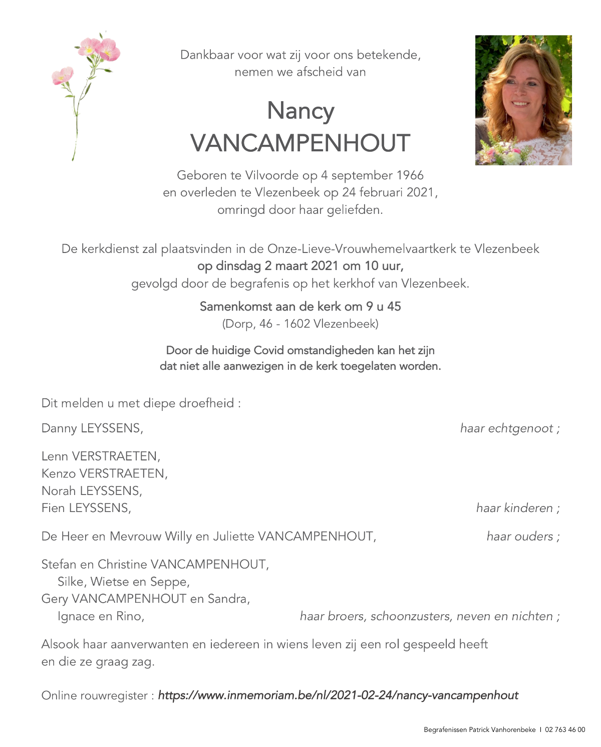 Nancy VANCAMPENHOUT