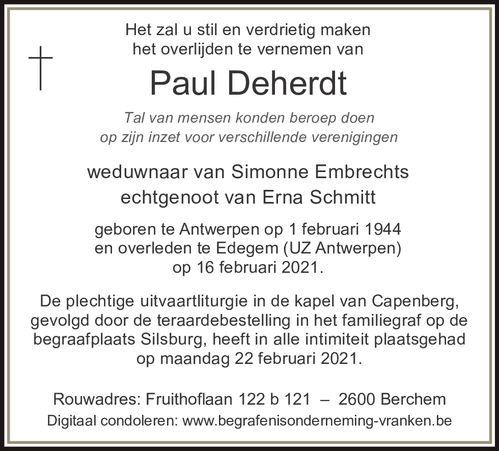 Paul Deherdt