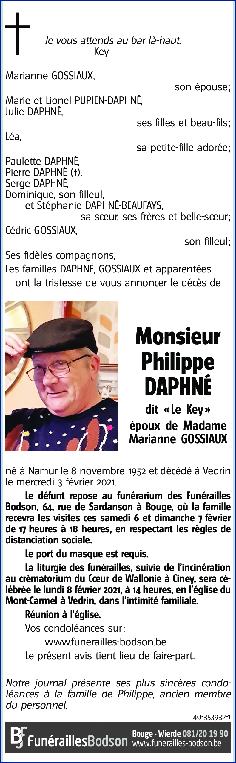 Philippe DAPHNÉ