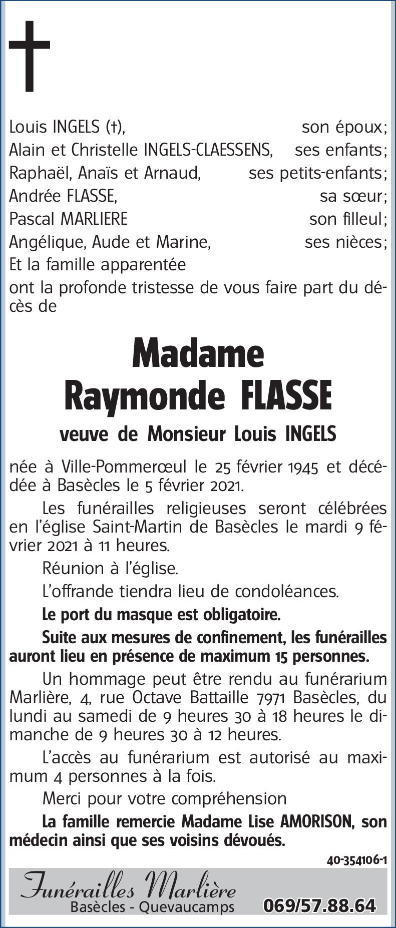 Raymonde Flasse