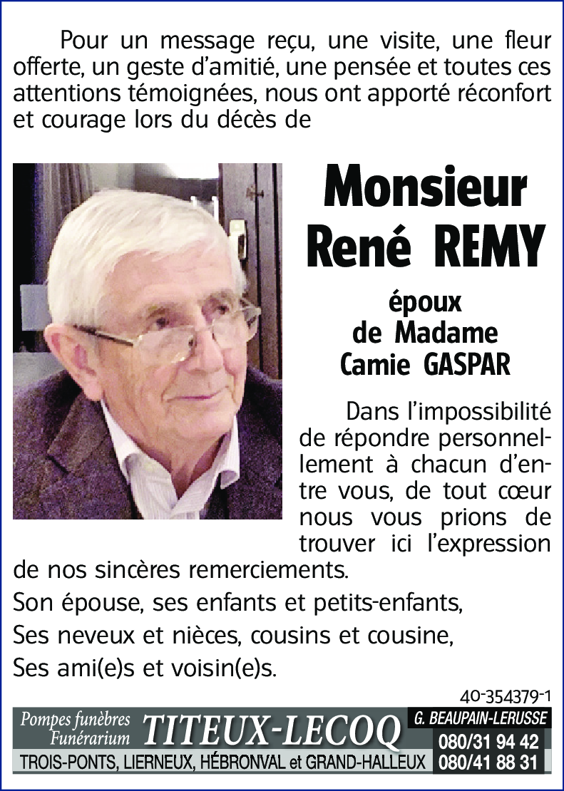 René REMY