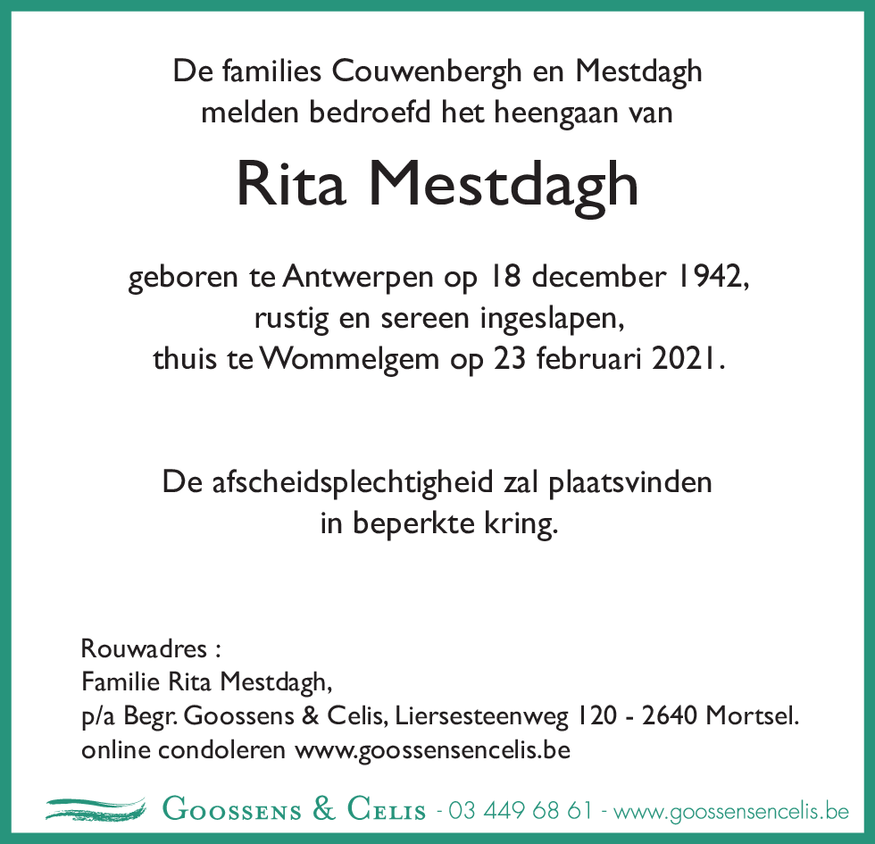 Rita Mestdagh