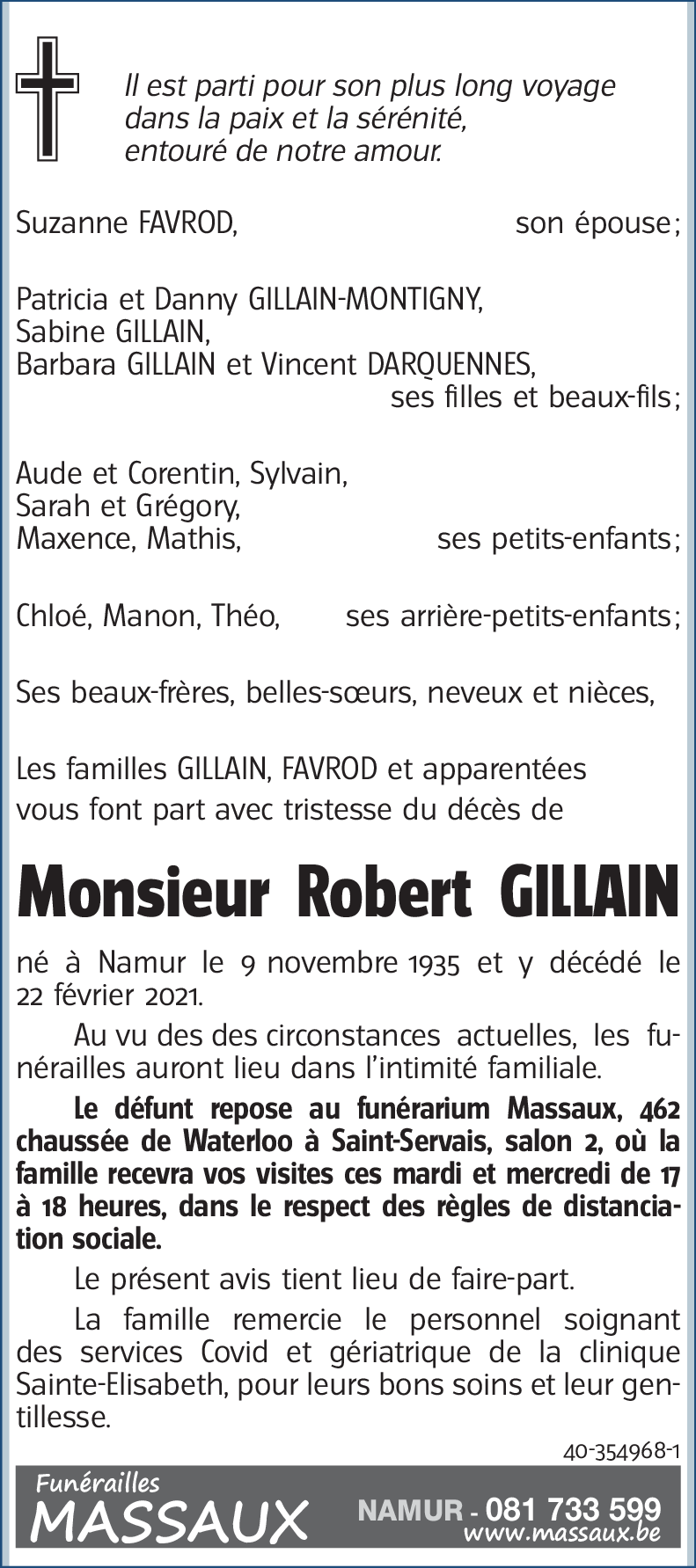 Robert GILLAIN