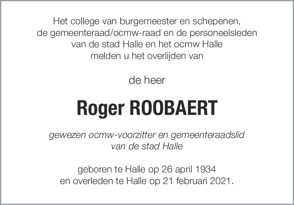 Roger Roobaert