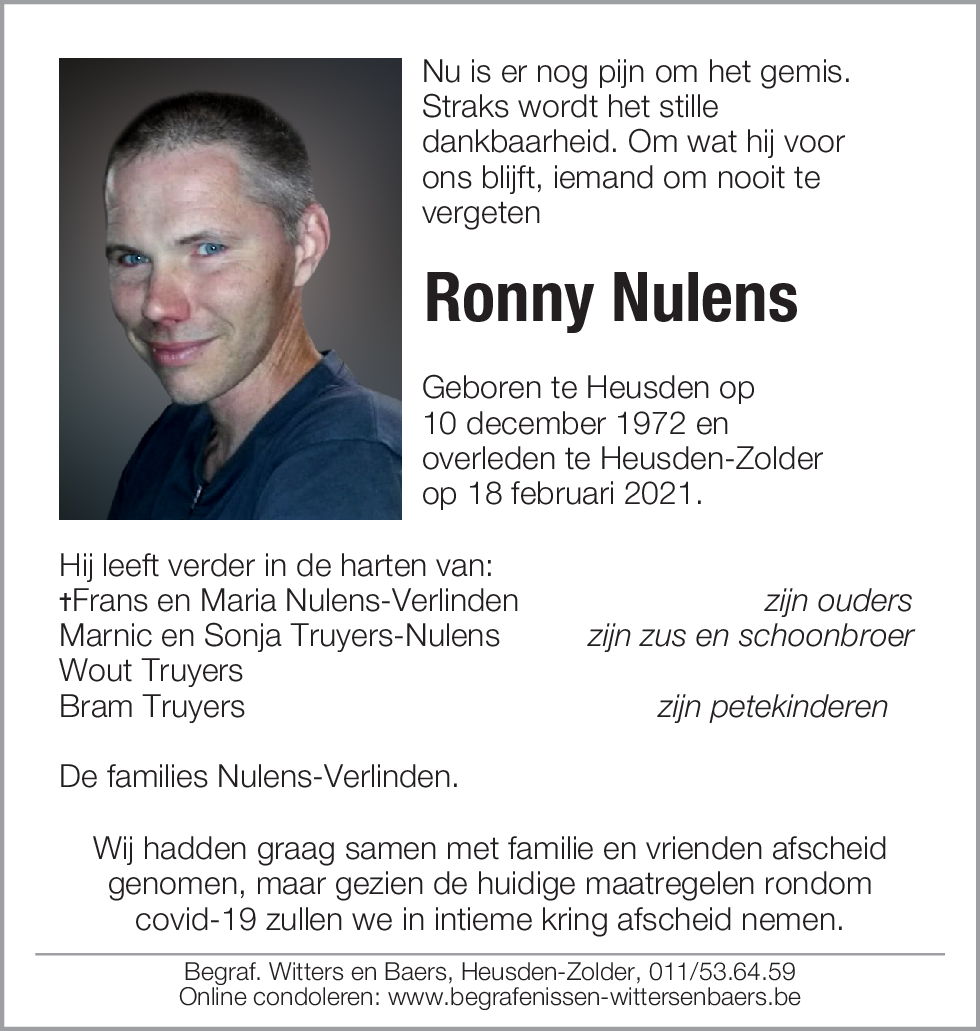 Ronny Nulens