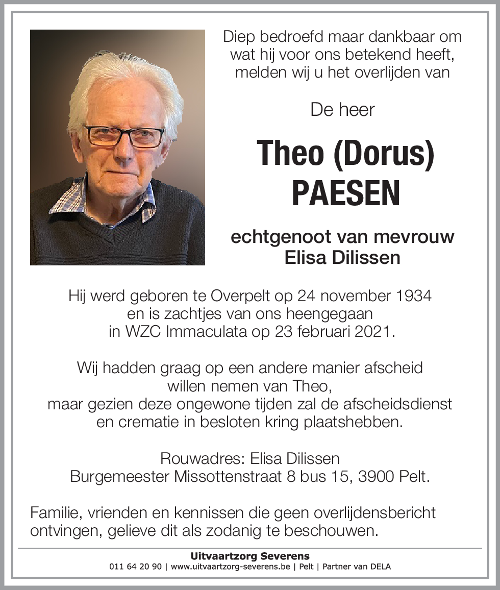 Theo Paesen