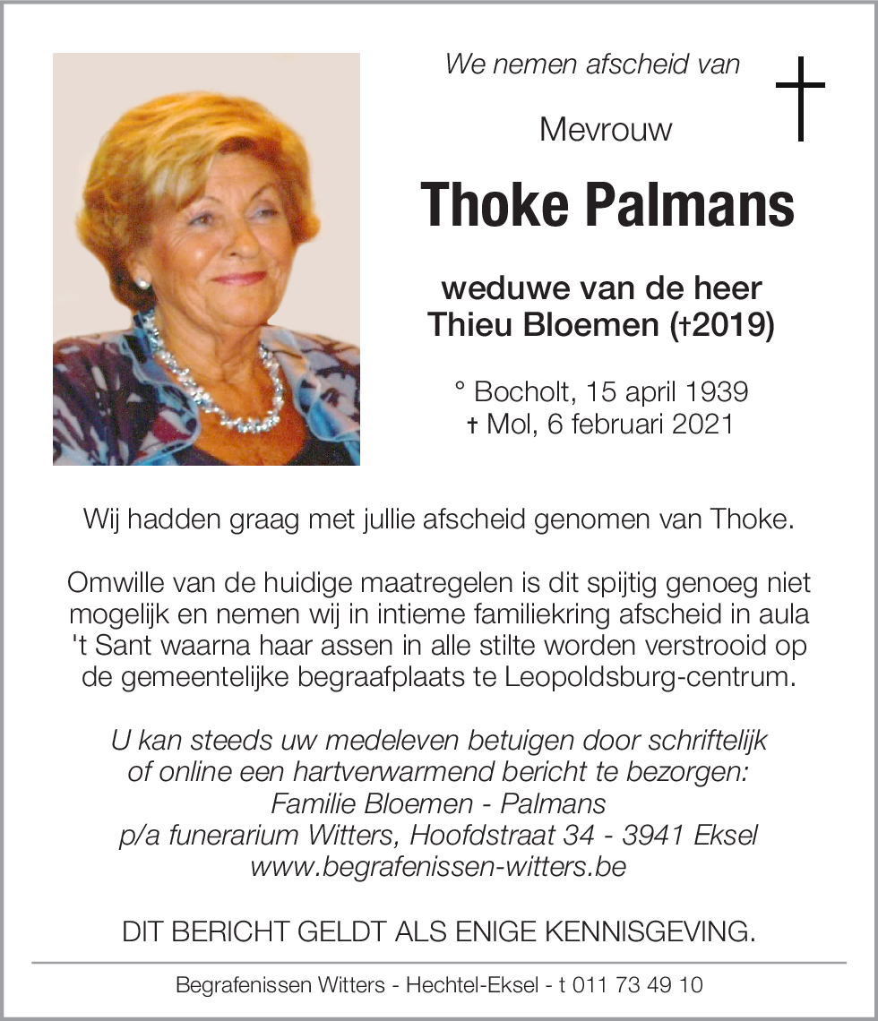 Thoke Palmans