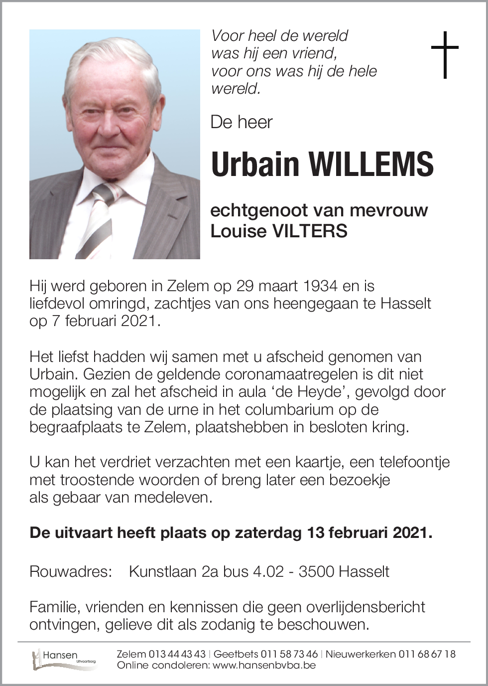 Urbain WILLEMS