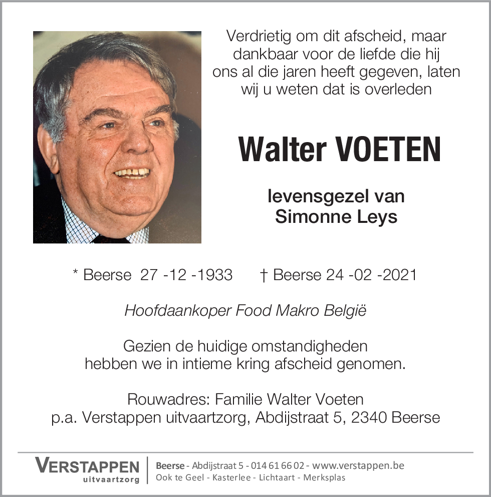 Walter Voeten