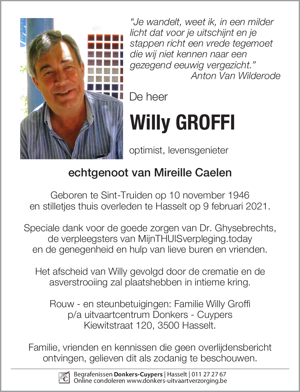 Willy Groffi
