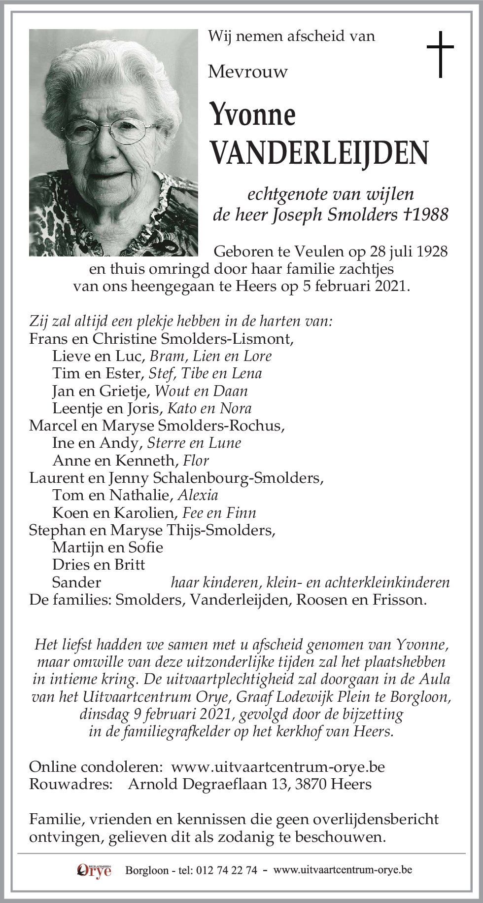 Yvonne Vanderleijden