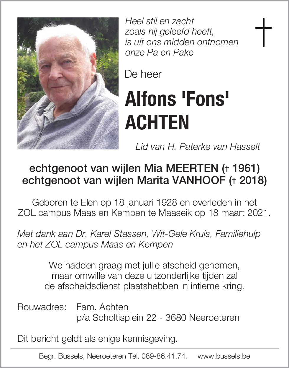 Alfons ACHTEN