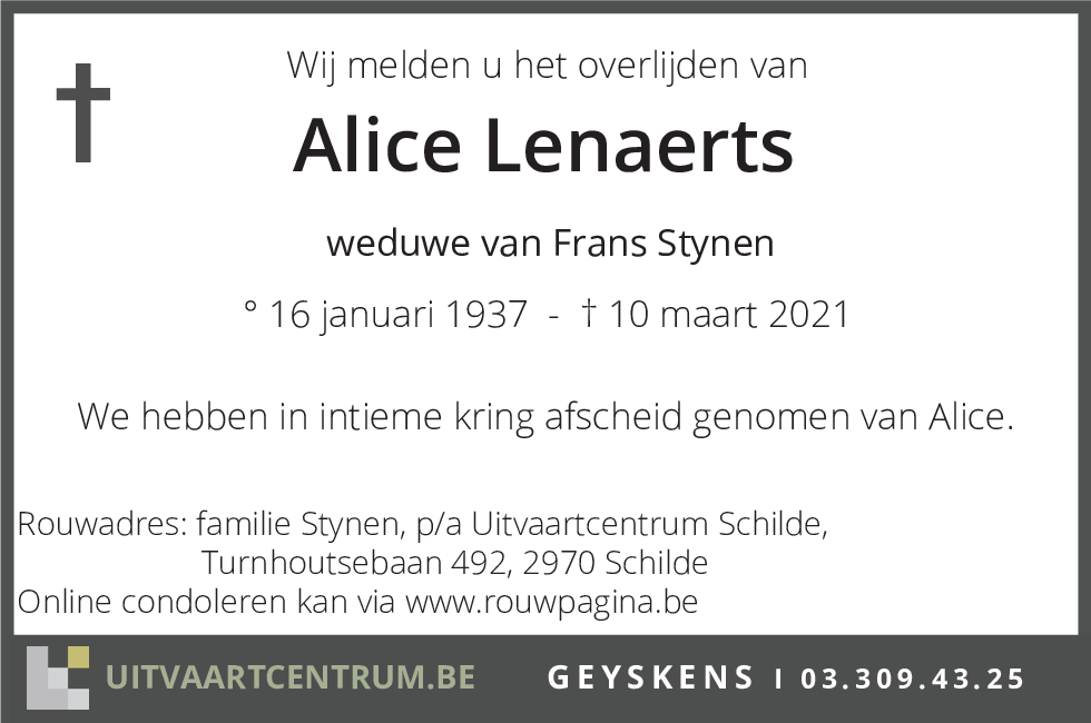 Alice Lenaerts