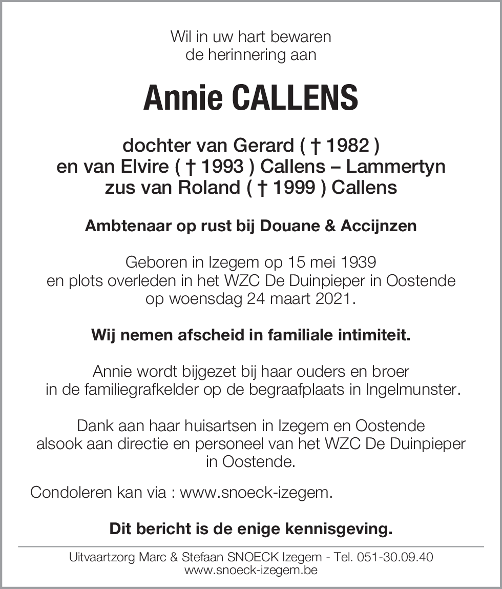 Annie Callens