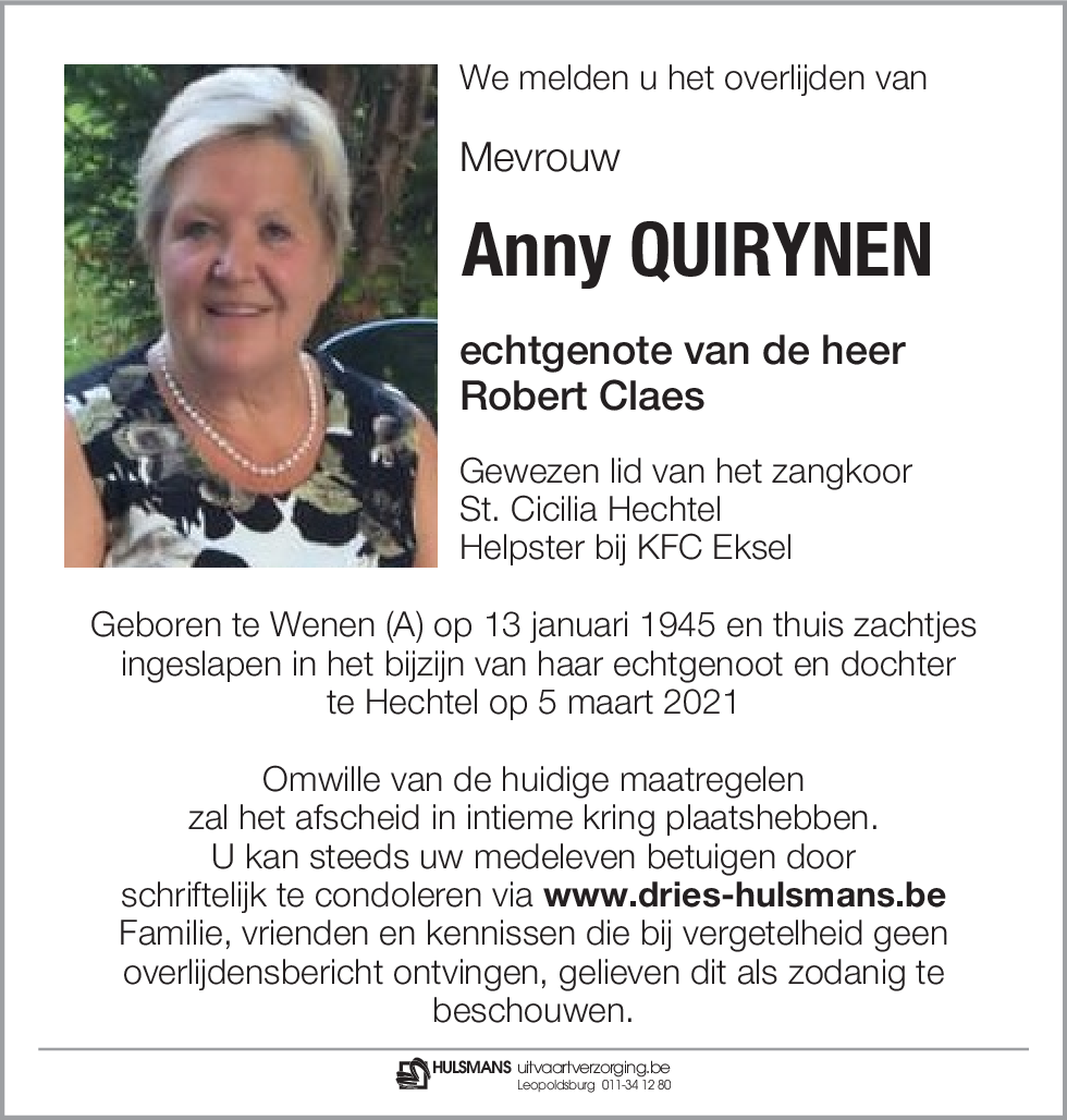 Anny Quirynen