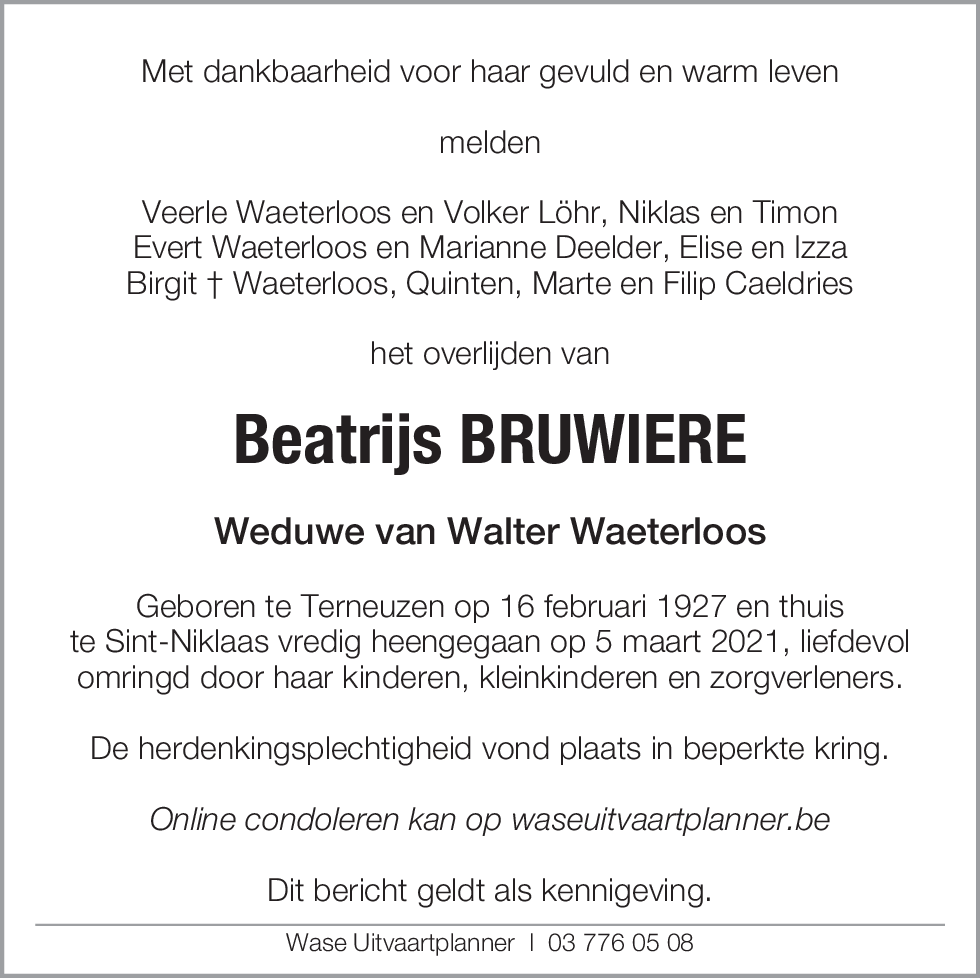 Beatrijs Bruwiere