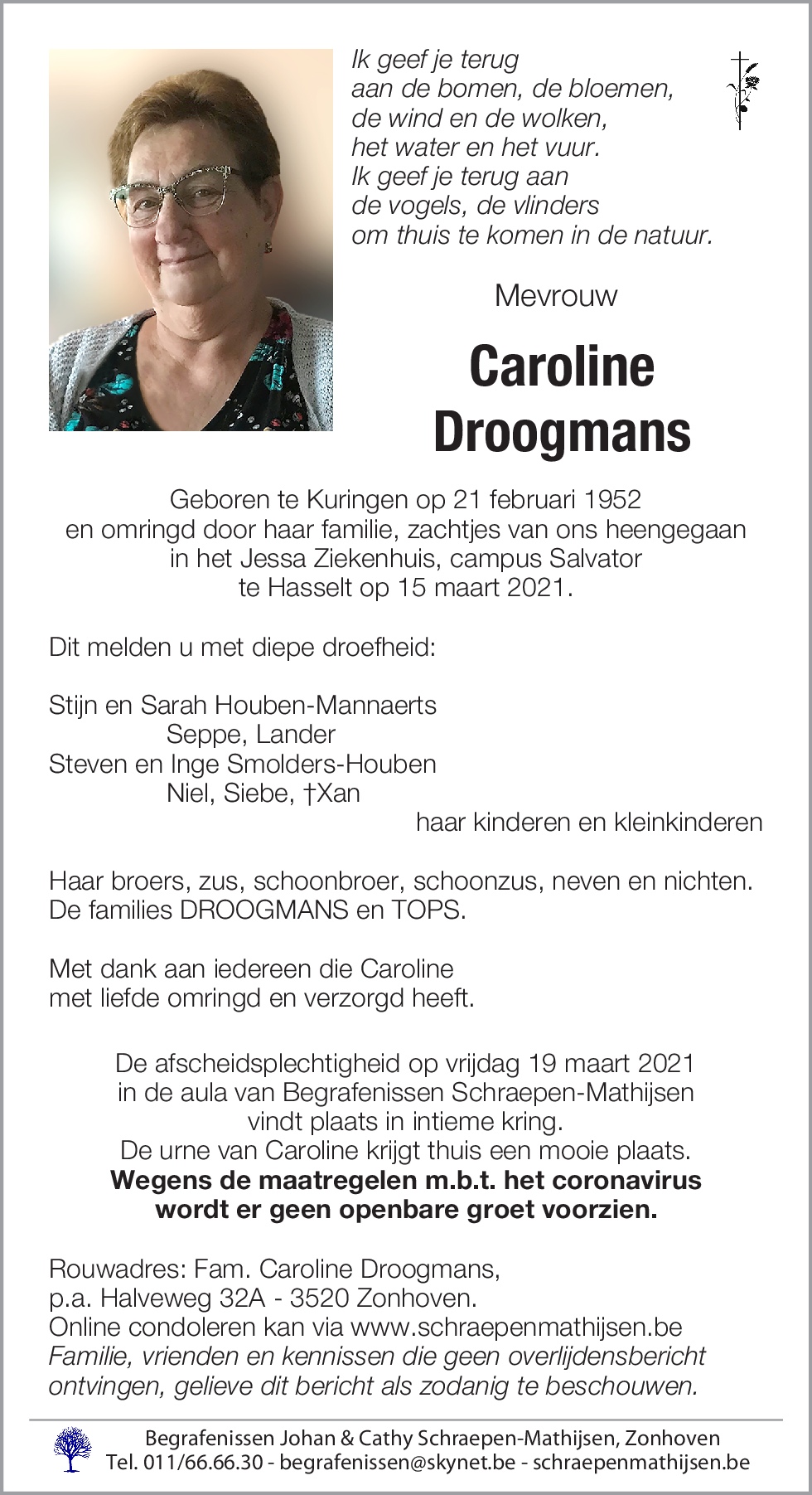 Caroline Droogmans