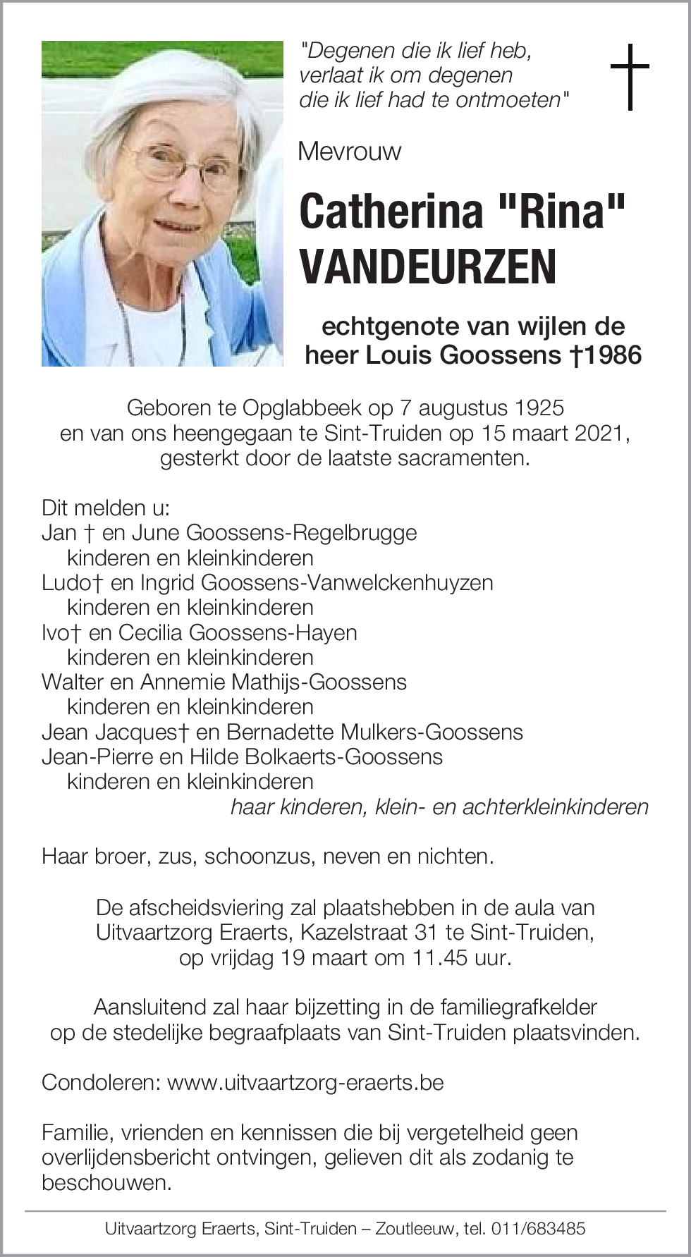 Catherina Vandeurzen