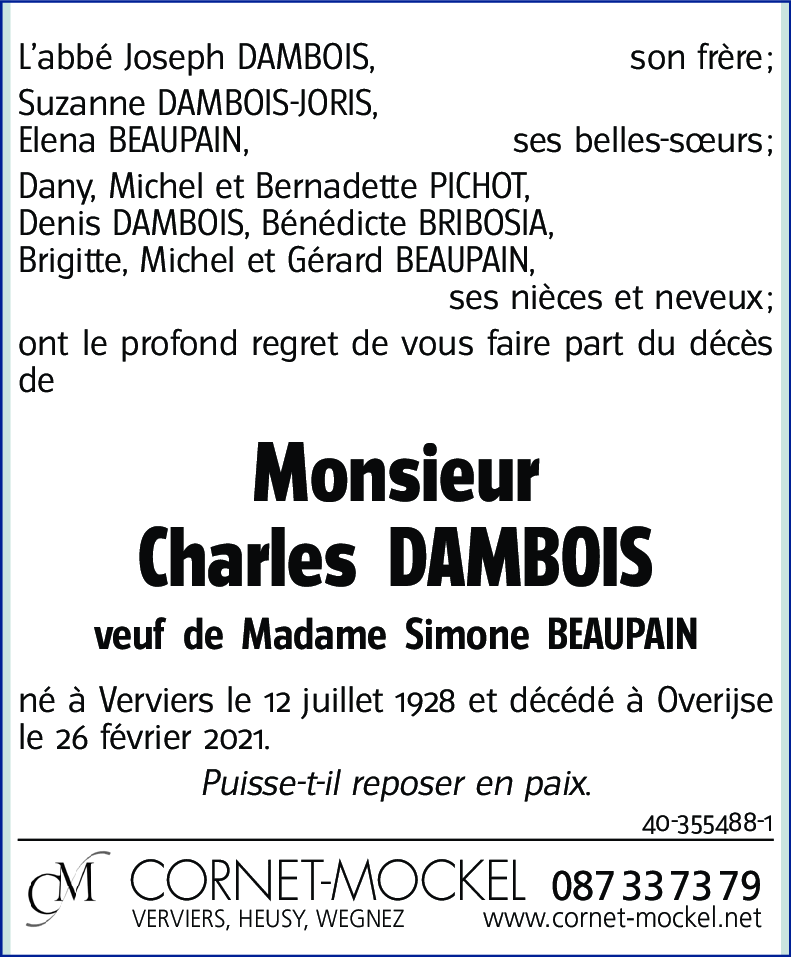 Charles DAMBOIS