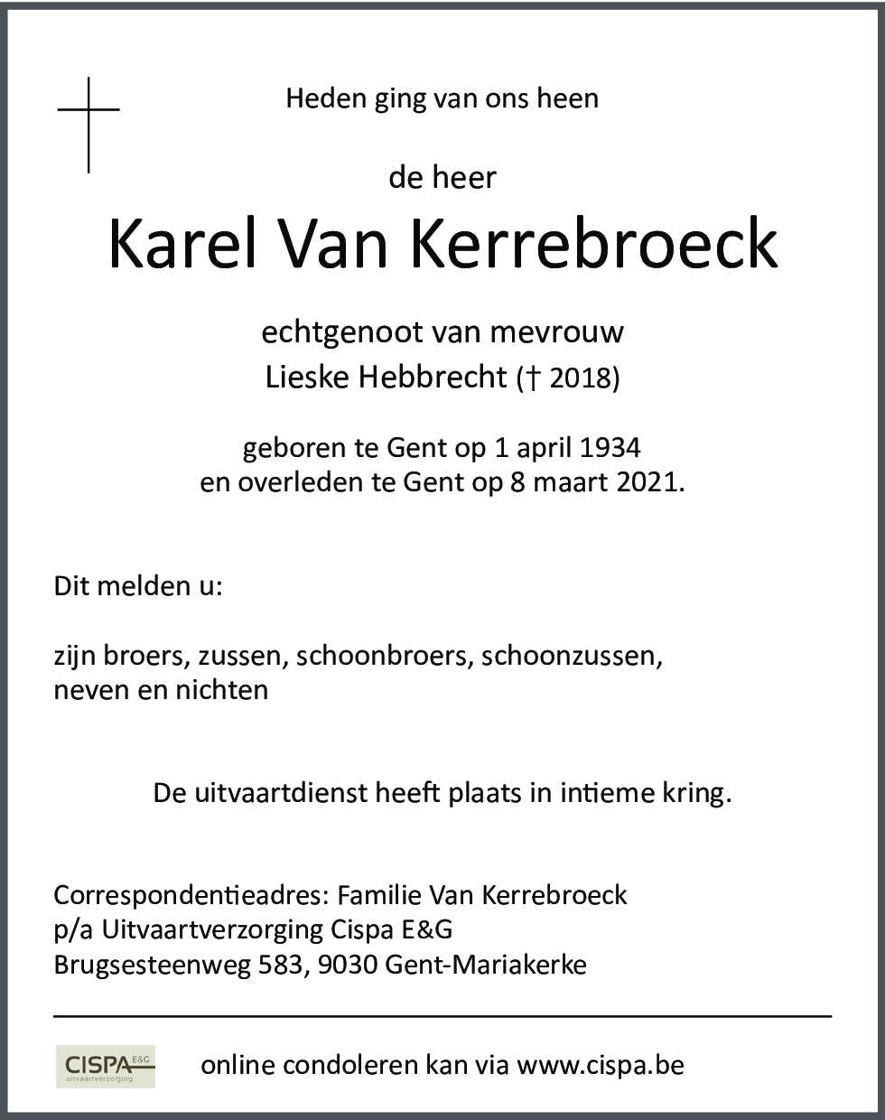 Charles Van Kerrebroeck