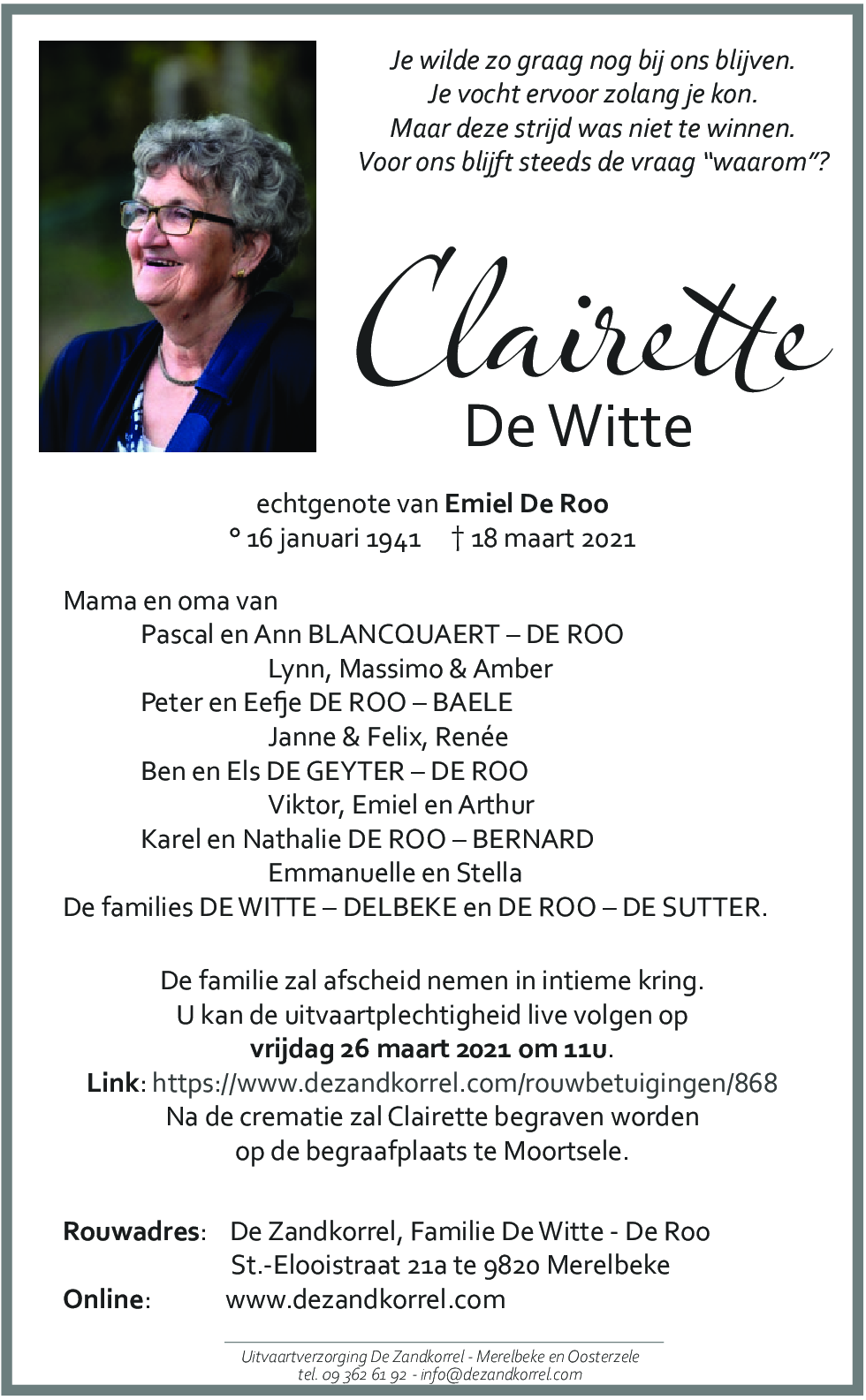 Clairette De Witte