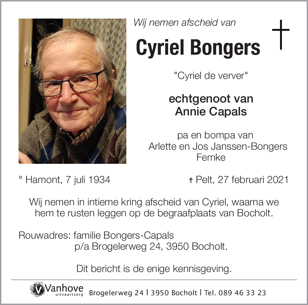 Cyriel Bongers