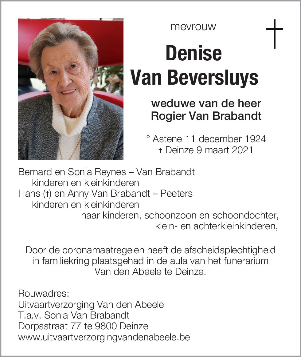 Denise Van Beversluys