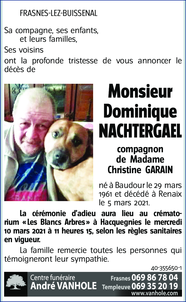 Dominique NACHTERGAEL