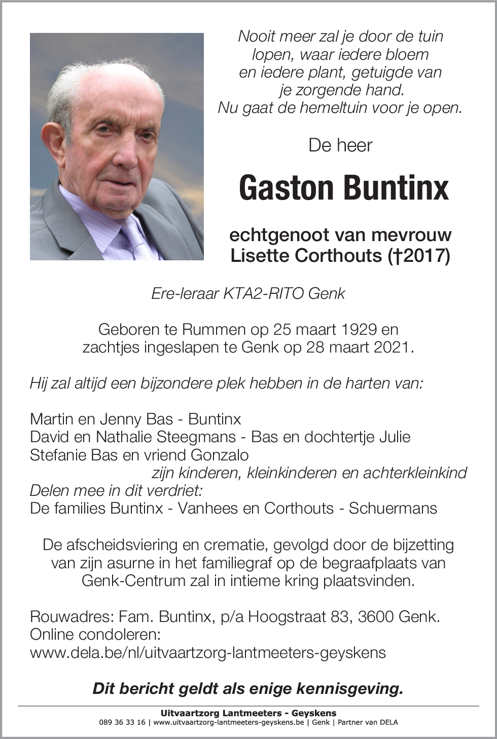 Gaston Buntinx
