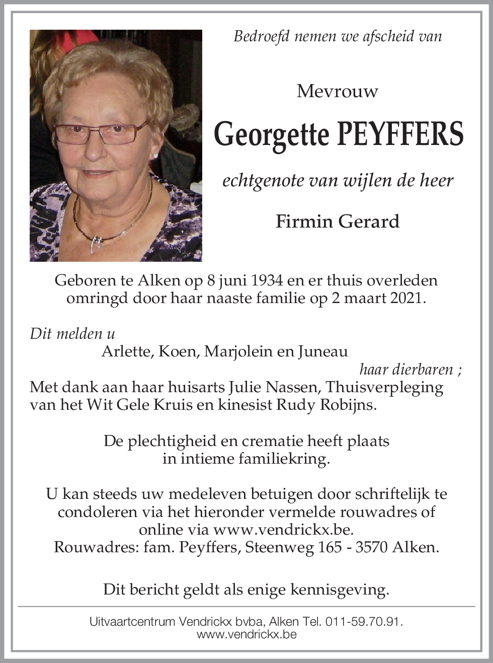 Georgette Peyffers