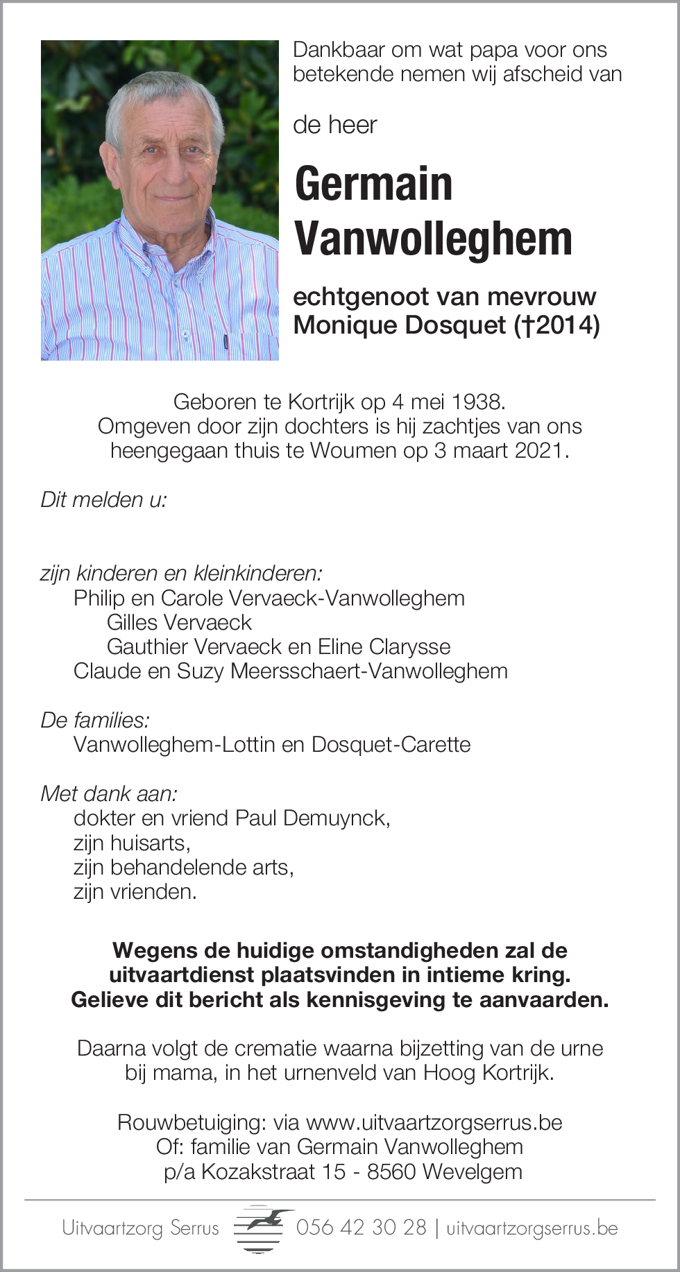 Germain Vanwolleghem