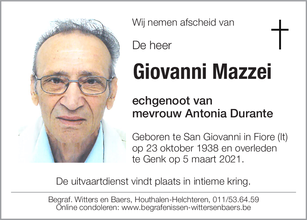 Giovanni Mazzei
