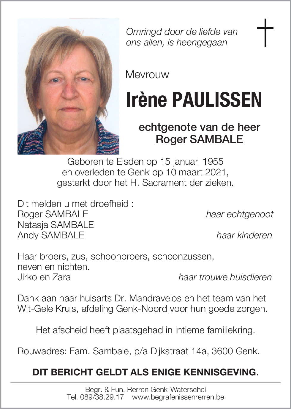 Irène PAULISSEN