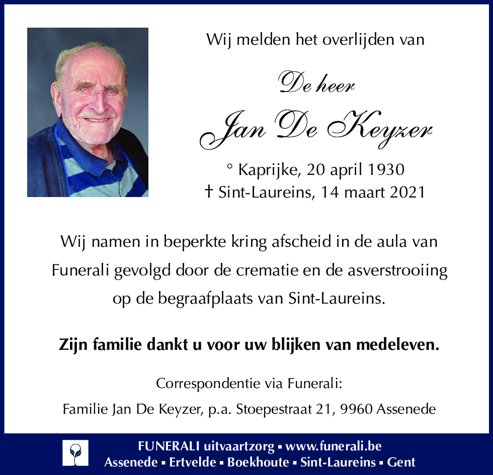 Jan De Keyzer