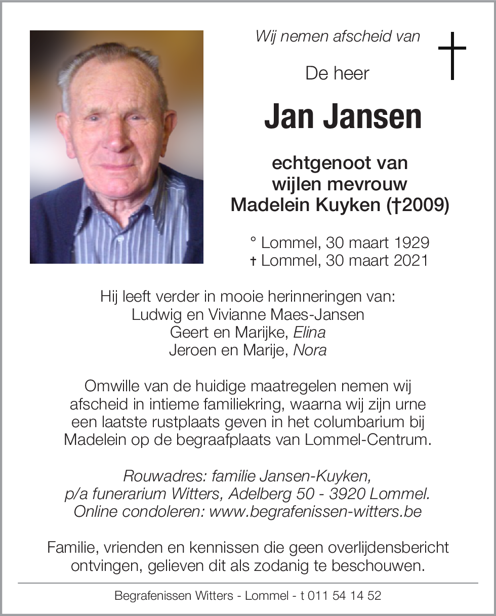 Jan Jansen