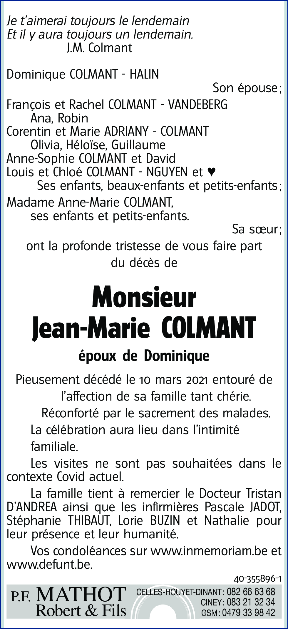 Jean-Marie Colmant