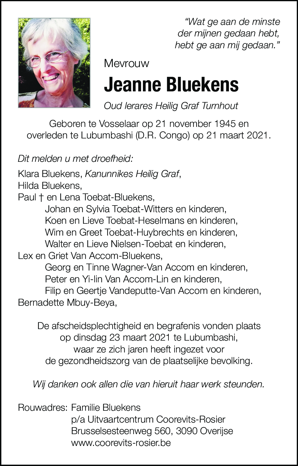 Jeanne Bluekens